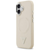 Guess Triangle Logo MagSafe - Case iPhone 17 (Beige)