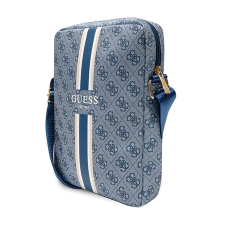 Guess 4G Stripes Tablet Bag - 10" Tablettentasche (Blau)