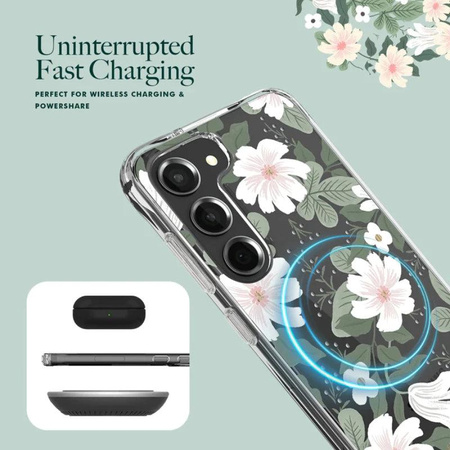 Rifle Paper Clear - Samsung Galaxy S23 Hülle (Weide)