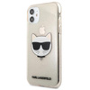 Karl Lagerfeld Choupette Head Glitter - iPhone 11 Hülle (Gold)