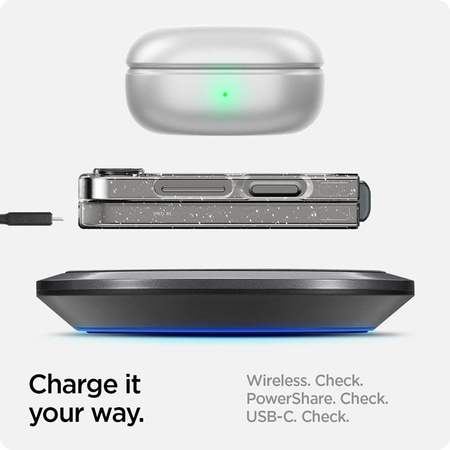 Spigen Airskin - Gehäuse für Samsung Galaxy Z Flip 6 (Glitter Crystal)