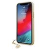 Guess 4G Charms Collection - Coque pour iPhone 12 mini (marron)