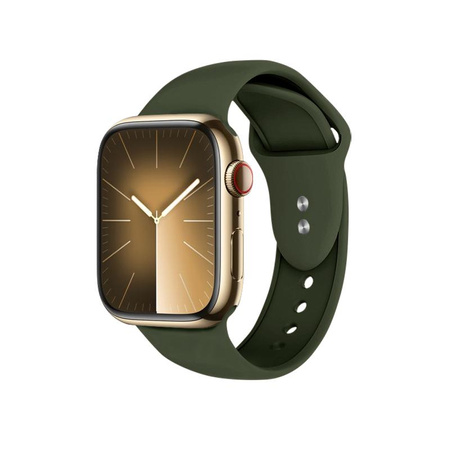 Crong Liquid - Bracelet pour Apple Watch 38/40/41/42 mm (vert)