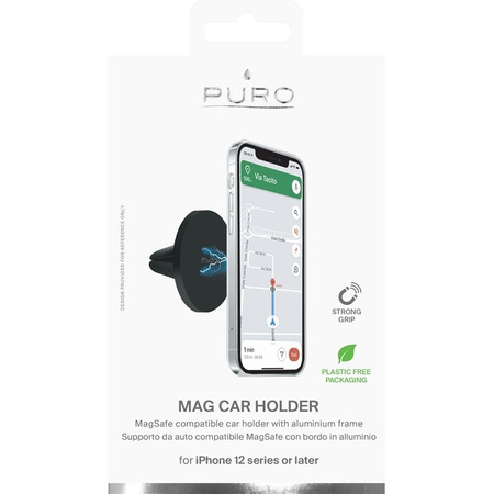 Magnetický držák do ventilace auta Puro MagCar - MagSafe Car Holder