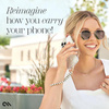 Case-Mate Beaded Phone Wristlet - Uniwersalna smyczka do telefonu (Ivory & Onyx)
