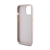 Guess 4G Metall Gold Logo - iPhone 15 Plus Tasche (rosa)