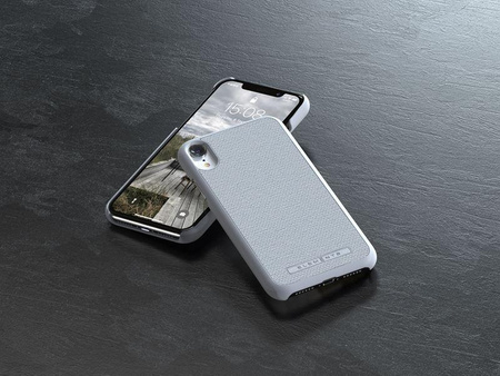 Nordic Elements Original Idun - Anyag tok iPhone XR készülékhez (világosszürke)