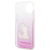 Karl Lagerfeld Choupette Fun-Sonnenbrille - iPhone 14 Etui (rosa)