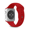 PURO ICON - Elastyczny pasek sportowy do Apple Watch 42/44/45 mm (S/M & M/L) (czerwony)
