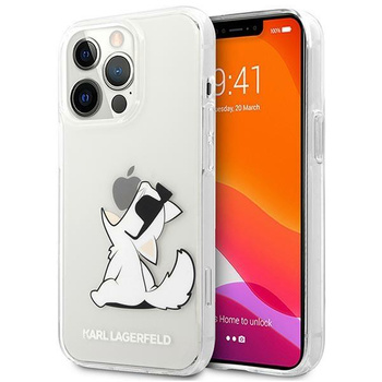 Karl Lagerfeld Choupette Fun Sunglasses - iPhone 14 Pro Case (Transparent)