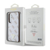 Guess 4G Dreieck Metall Logo - Samsung Galaxy S24 Tasche (weiß)