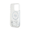 Karl Lagerfeld Liquid Glitter Choupette Head MagSafe - iPhone 15 Pro Max Tasche (Transparent)