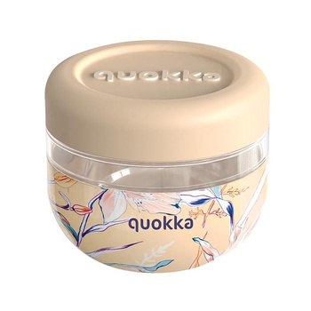 Quokka Bubble Food Jar - nádoba na jídlo / krabička na oběd 500 ml (Vintage Floral)