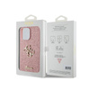 Guess Glitter Script Big 4G - iPhone 15 Pro Max Tasche (rosa)