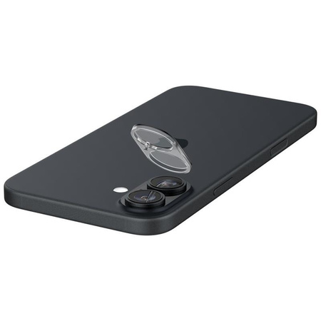 Spigen Optik GLAS.TR Camera Protector 2-Pack - Ochranné sklo na objektiv pro iPhone 16 / 16 Plus (2 ks) (Průhledný)