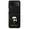 Karl Lagerfeld Saffiano Ikonik - Etui Samsung Galaxy Z Flip 4 (czarny)