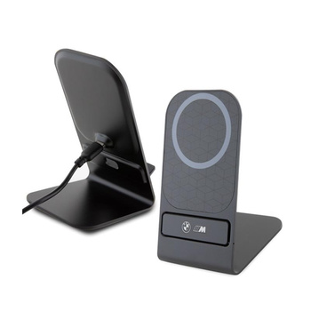 BMW MagSafe Desk Charger with Stand - Indukční nabíječka MagSafe 15W na stůl (černá)