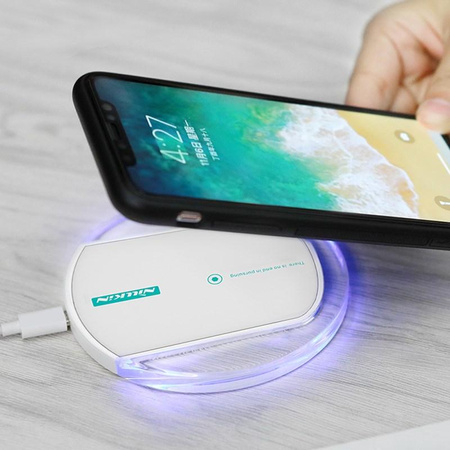 Nillkin Magic Disk II - Chargeur sans fil à induction (blanc)