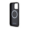 BMW Perforated Twisted Line MagSafe - Étui pour iPhone 15 Pro Max (noir)
