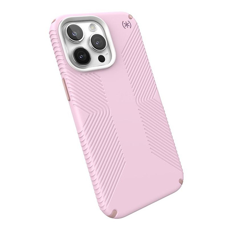 Speck Presidio2 Grip Magsafe - pouzdro pro iPhone 15 Pro Max (Soft Lilac / Carnation Petal / Rouge Pink)