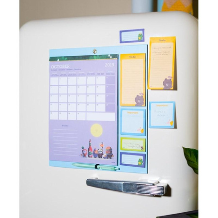 LINE FRIENDS - Planner magnetyczny (30 x 34 cm)