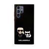 Karl Lagerfeld Slilicone Karl & Choupette - Etui Samsung Galaxy S22 Ultra (czarny)