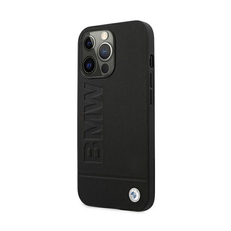 BMW Signature Logo Imprint - Case for iPhone 13 Pro Max (Black)