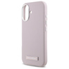 Karl Lagerfeld FW Metal Plate MagSafe - iPhone 16 Case (pink)