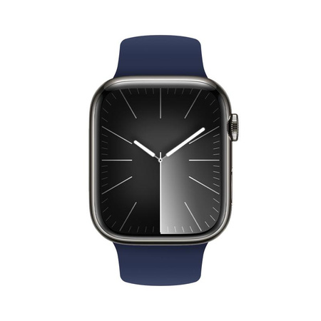 Crong Liquid - Apple Watch Strap 44/45/46/49 mm (Navy Blue)