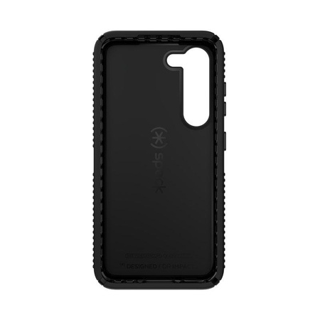 Speck Presidio2 Grip - Csúszásgátló tok Samsung Galaxy S23 készülékhez (Fekete/Fekete/Fehér)
