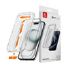 Crong EasyShield 2-Pack - Verre trempé pour iPhone 16 / iPhone 15 (2 pièces)