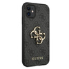 Guess 4G Big Metal Logo - iPhone 11 Case (grey)
