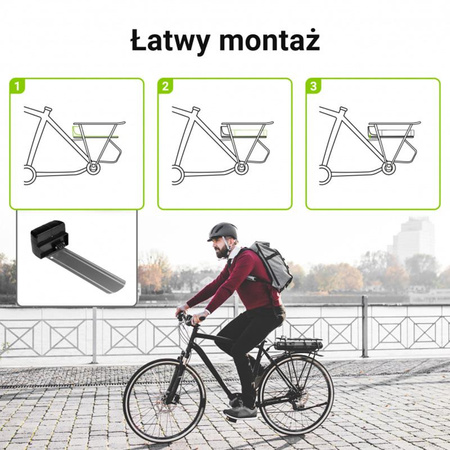 Green Cell - E-Bike akkumulátor töltővel 36V 12Ah 432Wh Li-Ion RCA