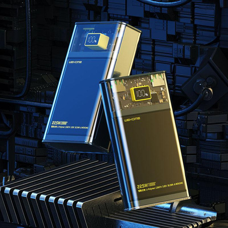 WEKOME WP-321 Vanguard Series - Power bank 20000 mAh Super Charging PD 20W + QC 22,5W (černá / průhledná)