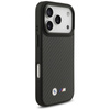Custodia BMW M Kevlar Matt MagSafe per iPhone 17 Pro (nera)