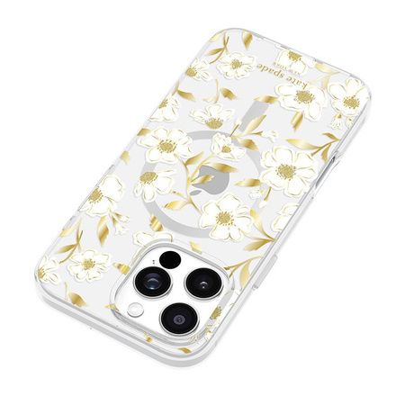 Kate Spade New York Protective Gems MagSafe - Pouzdro pro iPhone 16 Pro Max (Sunshine Floral)