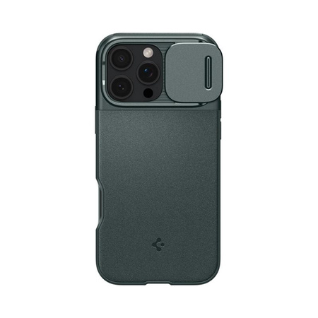 Spigen Optik Armor MagSafe - pouzdro pro iPhone 16 Pro (Abyss Green)