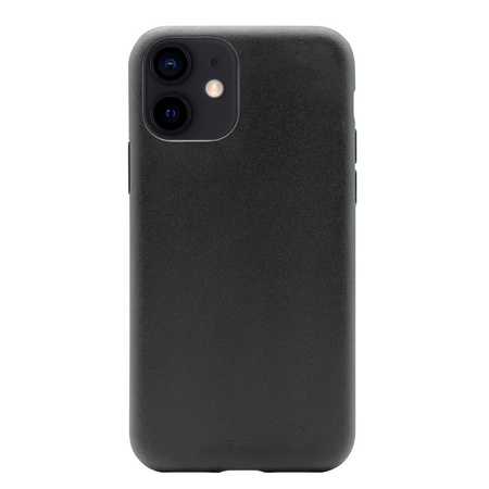 PURO Zöld komposztálható környezetbarát borító - Környezetbarát tok iPhone 12 / iPhone 12 Pro készülékhez (fekete)