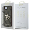 Guess 4G Big Logo - Coque pour iPhone 16e (marron)
