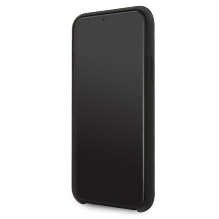 Karl Lagerfeld Fullbody Silicone Iconic - pouzdro pro iPhone 11 (černé)