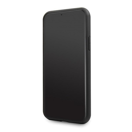 Karl Lagerfeld CardSlot - Étui pour iPhone 11 avec emplacement pour cartes (Noir)