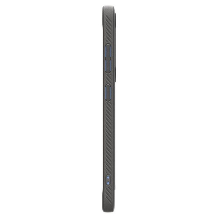 Spigen Rugged Armor MagSafe - Gehäuse für Samsung Galaxy S25 (Marmor Grau)
