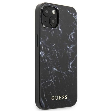 Guess Marble - iPhone 13 Tasche (schwarz)