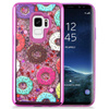 Zizo Liquid Glitter Star Case - Coque Samsung Galaxy S9 (Donuts)