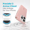 Speck Presidio2 Pro ClickLock & MagSafe - iPhone 15 Pro Tasche (Dahlia Pink/Rose Copper)