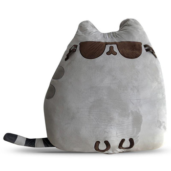 Pusheen - MEGA VELKÝ polštář Jumbo (Pusheen Cool) (80 x 60 x 35 cm)