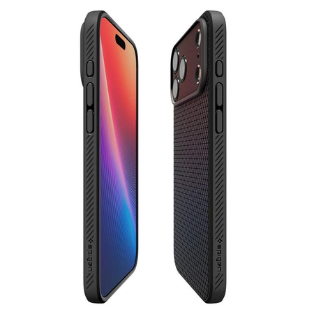 Spigen Liquid Air - Pouzdro pro iPhone 17 Pro (Matte Black)