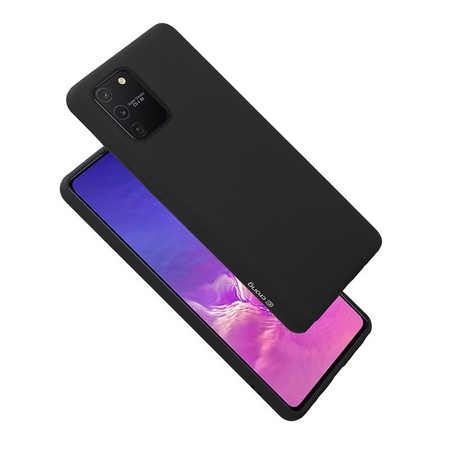 Barevný kryt Crong - pouzdro pro Samsung Galaxy S10 Lite (černé)