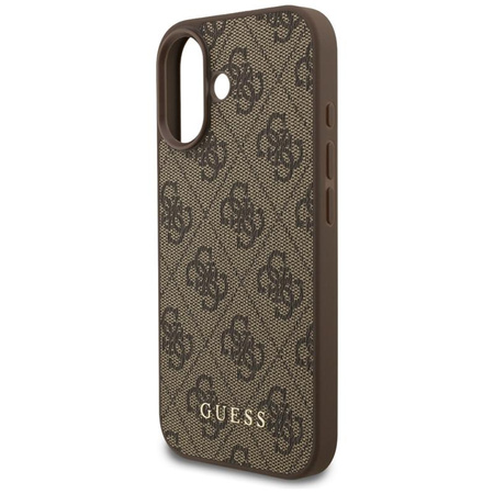 ETUI DO IPHONE 17 BRĄZOWE GUESS CLASSIC ORYGINALNE ELEGANCKIE MODNE CASE