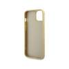 Guess Rhinestone Triangle - iPhone 14 Plus Case (Gold)